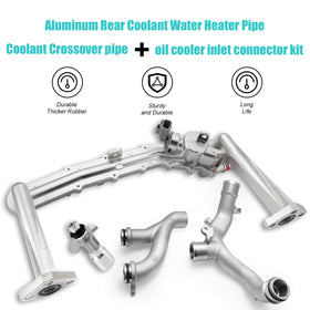 AULINK reinforced rubber thermostat hose detail showing thickened material benefit