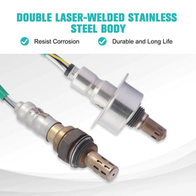 AULINK close-up of sensor threads and tip highlighting durable stainless steel construction