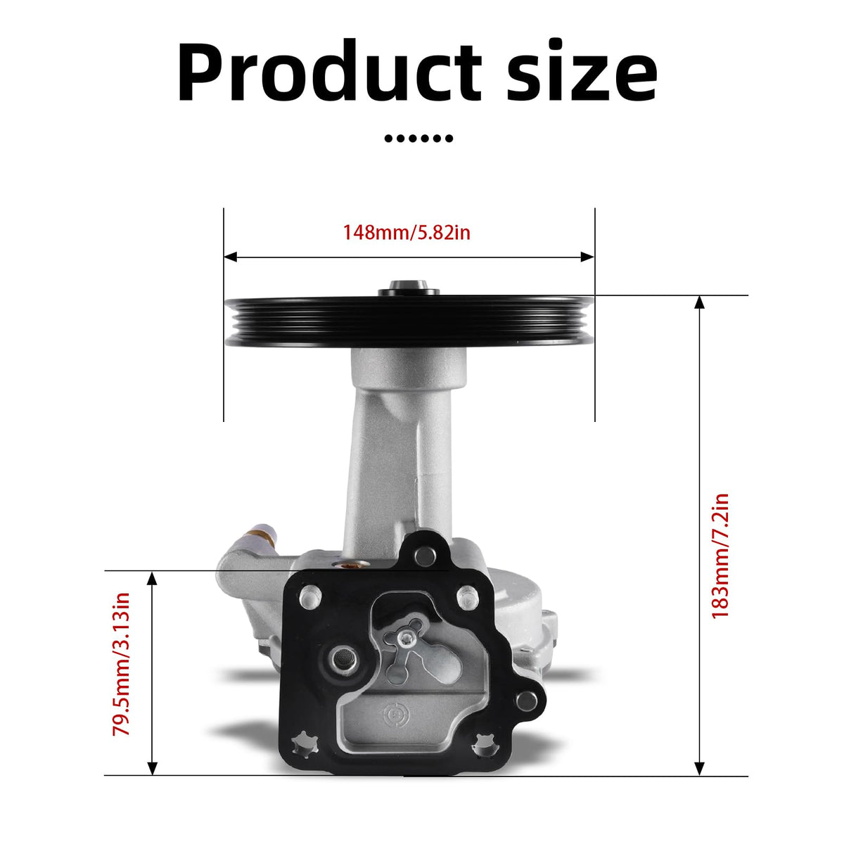 AULINK vacuum pump hose and electrical connector ports visible for easy hook-up