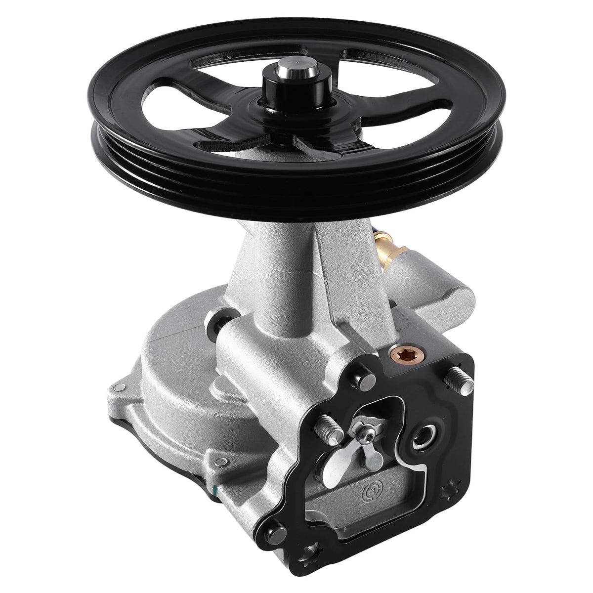 AULINK vacuum pump front view showing clean cast housing and mounting points, reliable OEM fit