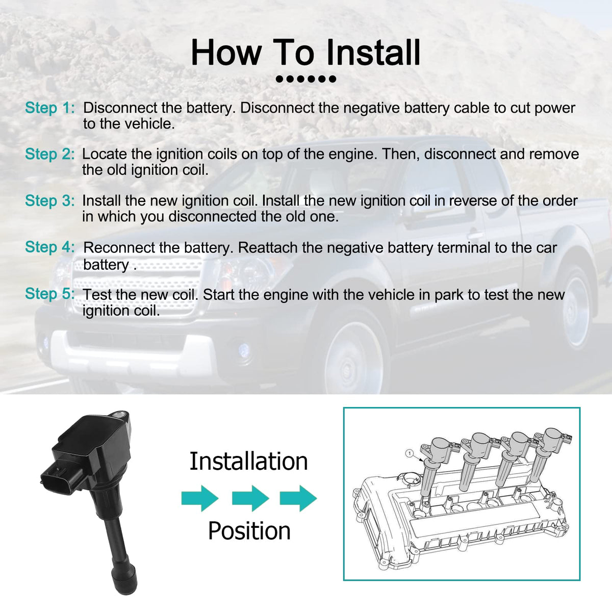 AULINK coil in garage with mechanic and car showing practical use benefit: workshop-ready replacement