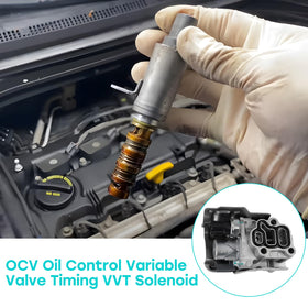 AULINK packaged solenoid with warranty card illustrating quality control and coverage