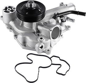 AULINK water pump front assembly showing mounting points and robust housing for reliable fit