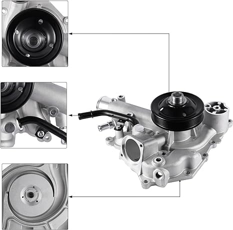 AULINK impeller close-up showing vanes for efficient coolant flow and long-lasting performance
