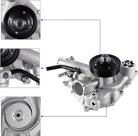 AULINK impeller close-up showing vanes for efficient coolant flow and long-lasting performance