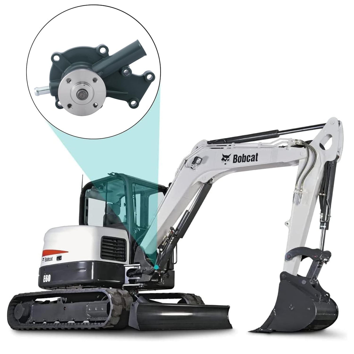 AULINK label and stamped OEM numbers proving compatibility and traceability