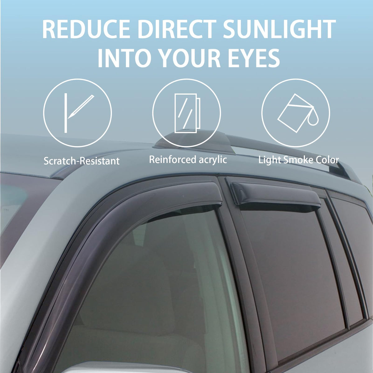 Aumivoron visors on Sienna in rain demonstrating weather protection