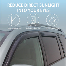 Aumivoron visors on Sienna in rain demonstrating weather protection