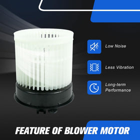 Aumtoni blower motor installed in Nissan Rogue demonstrating restored ventilation