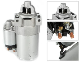 Aumtoni starter side profile demonstrating compact design for tight spaces