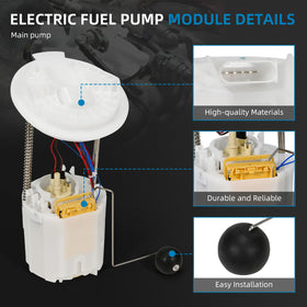 Aumzong fuel pump held in hand showing scale and benefit easy handling