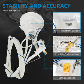 Aumzong kit laid out with pump transfer unit and O-rings for complete replacement