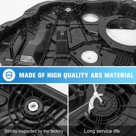 Aumzong electrical connector detail illustrating plug-and-play benefit