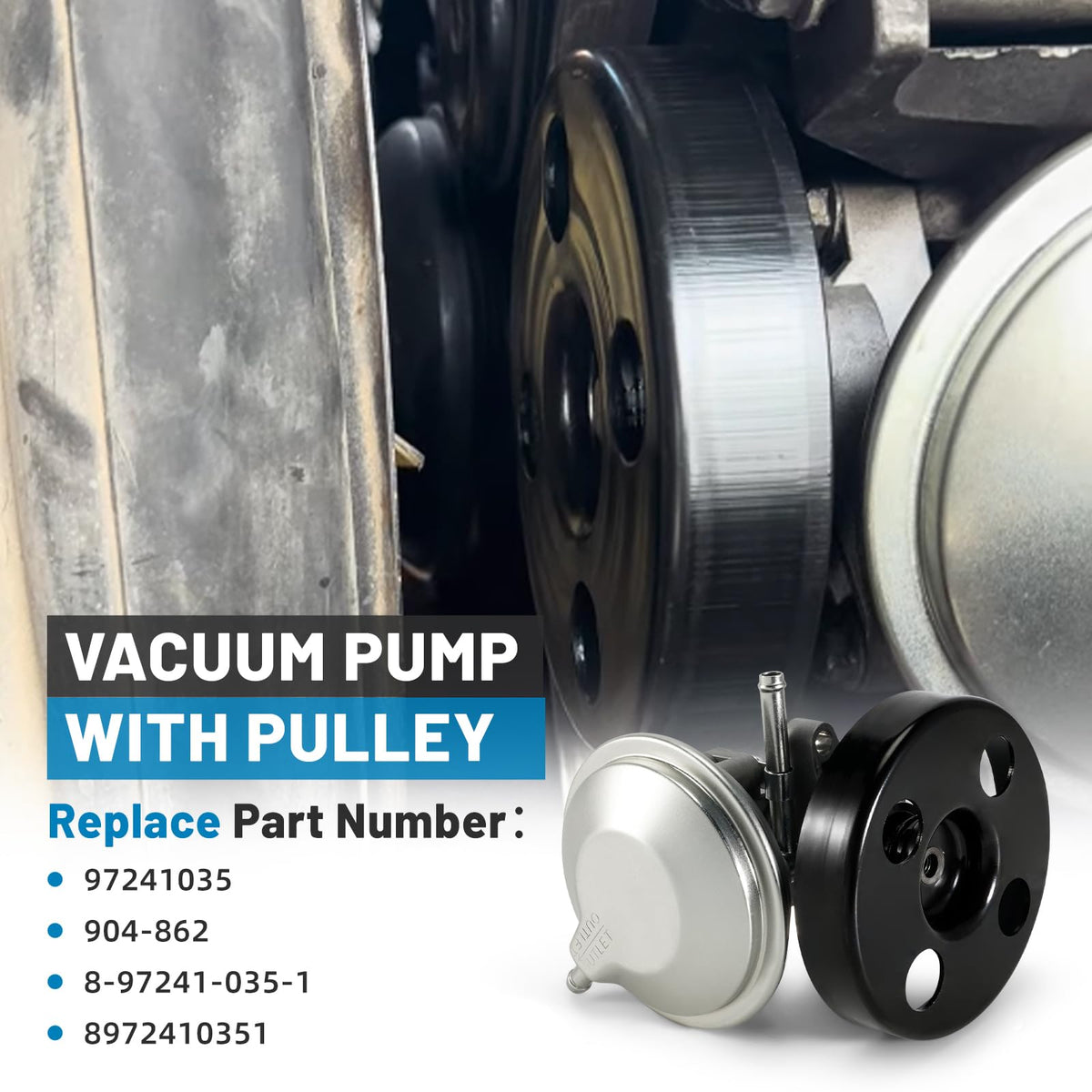 Aumzong pump mounting flange detail showing secure bolt pattern benefit