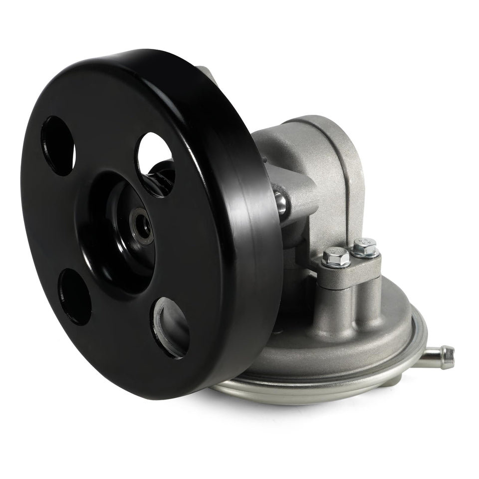 Aumzong vacuum pump front view showing durable housing and fitment benefit