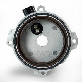Aumzong solenoid installed in engine bay showing correct placement