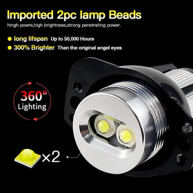 Aunvista side profile bulb dimensions showing compact fit and easy installation
