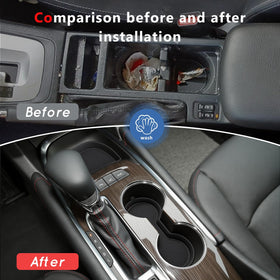 auovo door liners installed in car door pocket securing small items