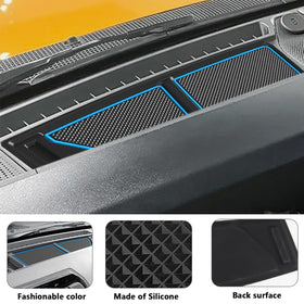 auovo passenger tray with sunglasses and phone in place, keeps items organized and stable