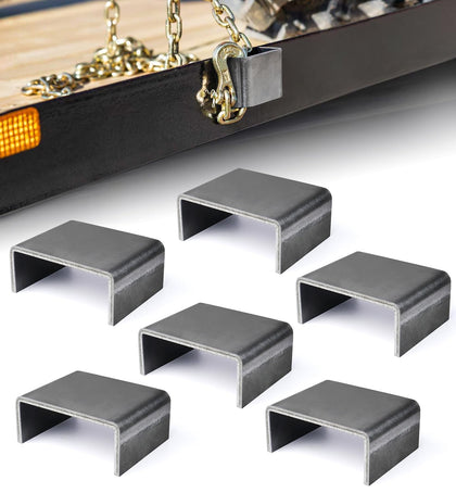 Aupar front view stake pocket showing robust weld and reliable anchor benefit