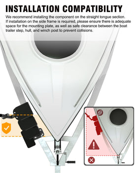 Aupar handle detail showing ergonomic grip for safer stepping and balance