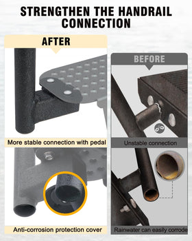 Aupar installed on 3x5 crossmember proving universal fit and easy attachment