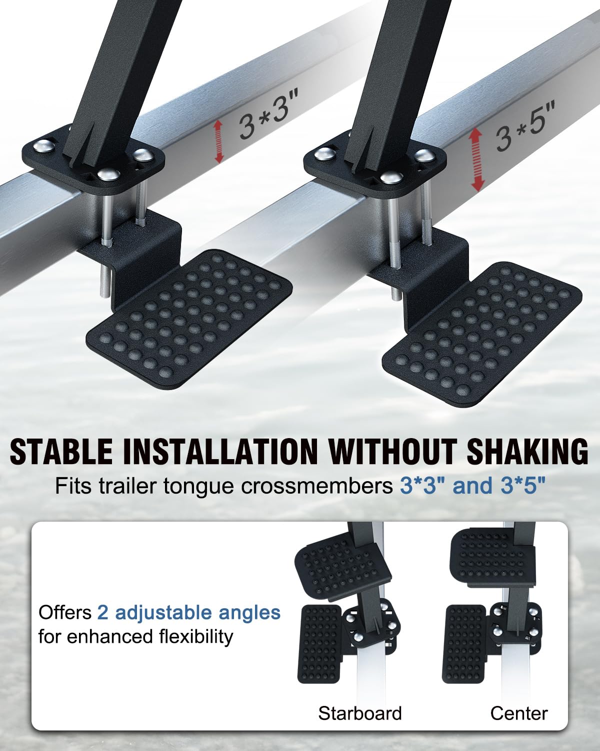Aupar scale with adult foot illustrating 450 lb capacity and real life usability