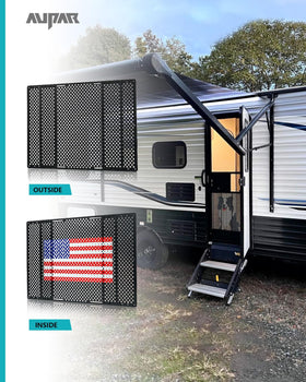 Aupar side profile mounted illustrating low-profile external protection