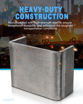 Aupar side profile with weld seam highlighting secure attachment benefit