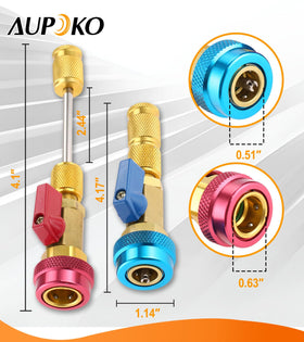 Aupoko close-up of threaded remover showing precise core extraction benefit