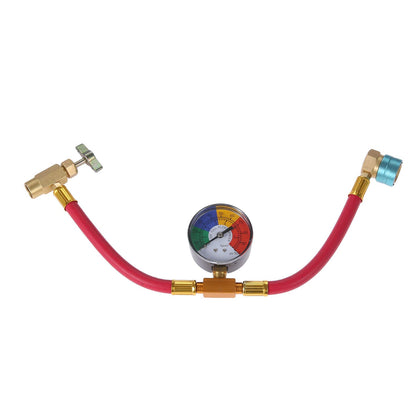 Aupoko front view of complete R1234YF kit showing all components and portability benefits