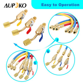 Aupoko technician using hoses in a field setting illustrating professional-grade performance