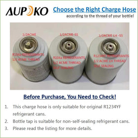 Aupoko 100 PSI pressure gauge face clearly visible for accurate charge monitoring