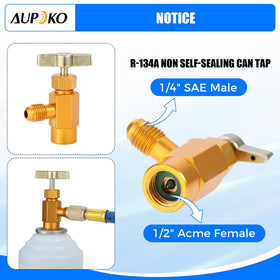 Aupoko quick coupler attached to a service port showing push-and-lock convenience and safety