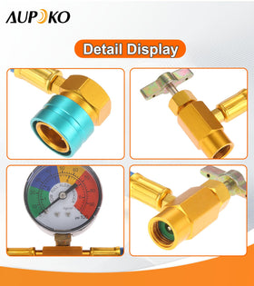 Aupoko kit displayed beside a hand for scale showing compact design and ease of handling
