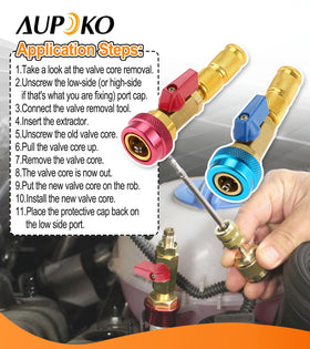 Aupoko red high-pressure coupler demonstrating correct HP port fit advantage