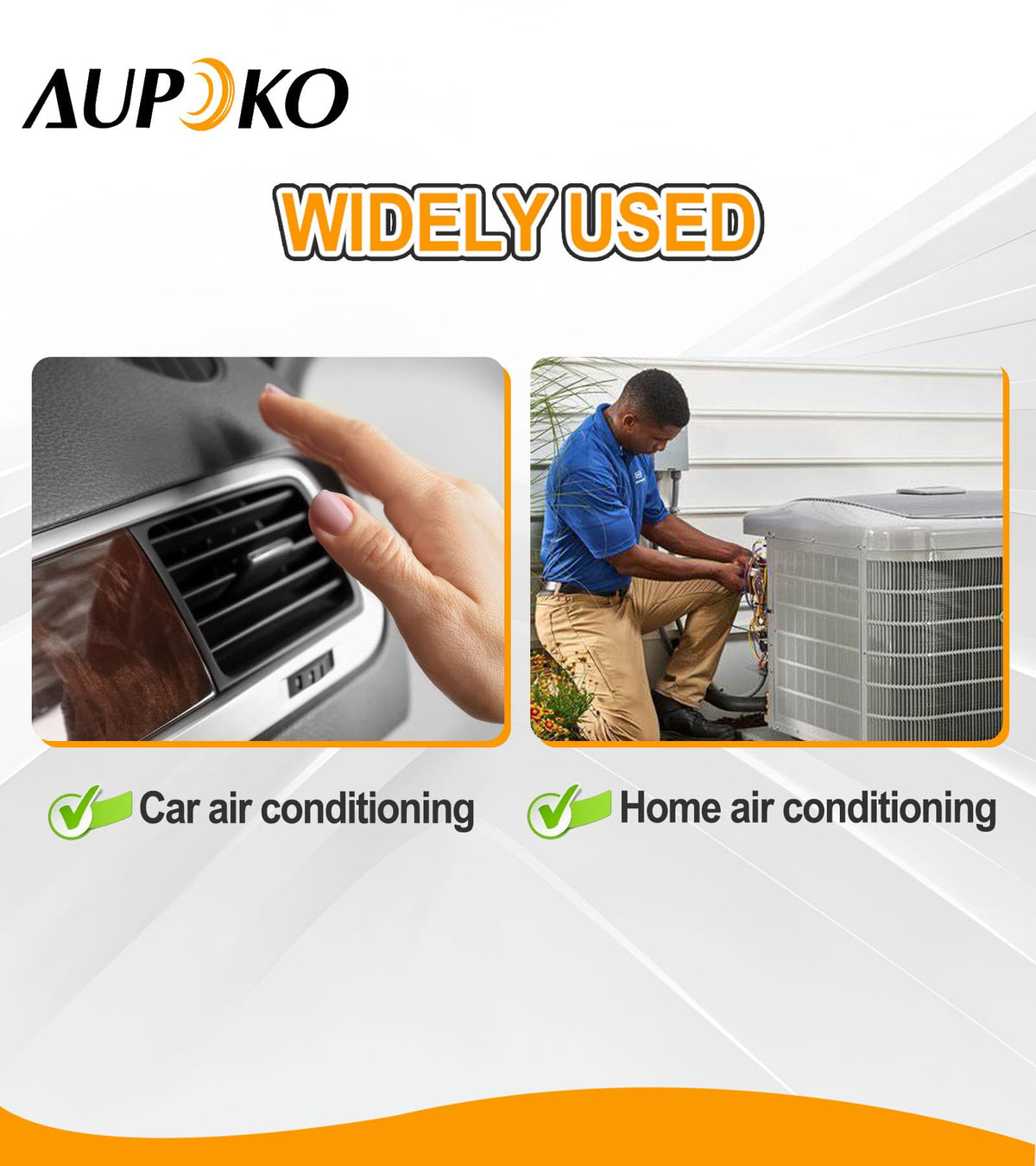 Aupoko size comparison with hand to indicate compact portability and shop convenience benefit