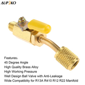 Aupoko valve beside ruler showing compact size and portability benefit
