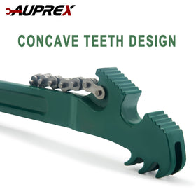 AUPREX handle grip detail demonstrating long-handle leverage advantage