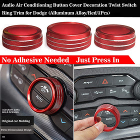 Auprite installed in Dodge vehicle console showing visual upgrade benefit