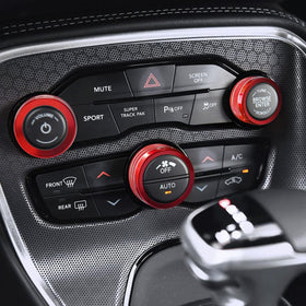 Auprite lifestyle shot in Challenger interior highlighting sporty cabin accent