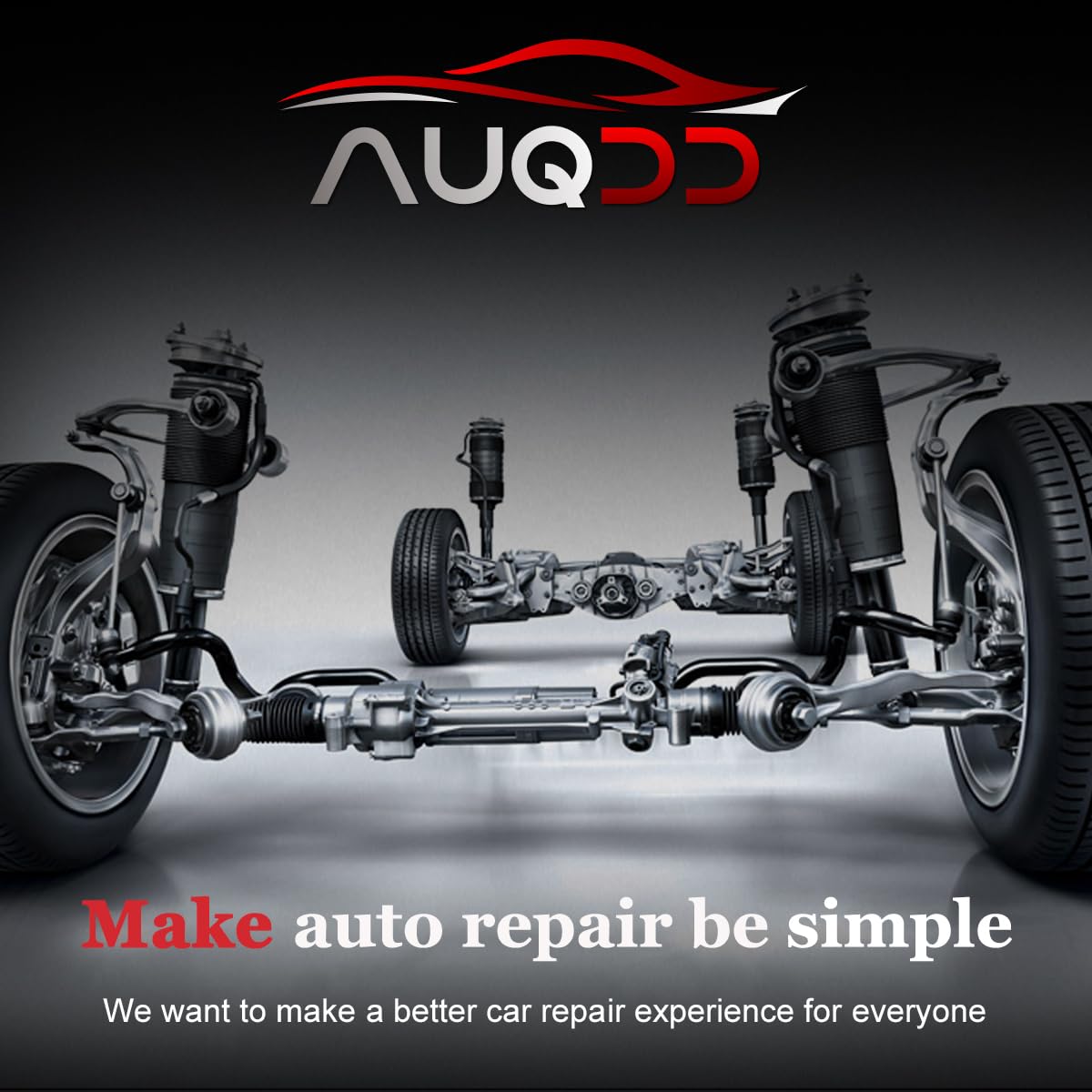 AUQDD ball joint installed on control arm illustrating correct fit and restored steering