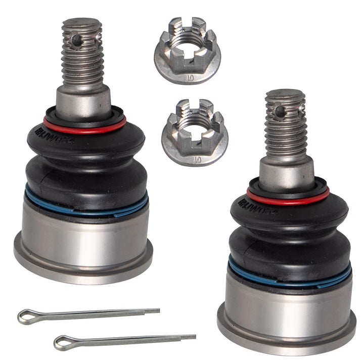 AUQDD packaging showing two front lower ball joints and secure boxing for protection