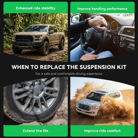 AUQDD kit installed on vehicle front end demonstrating restored steering control