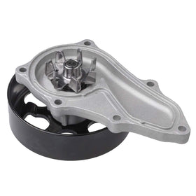 AUQDD pump side profile showing rugged flange for secure mounting and durability