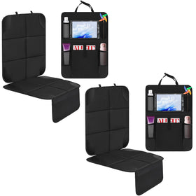 Aurelema in-vehicle lifestyle shot with family on roadtrip showcasing protection and organization