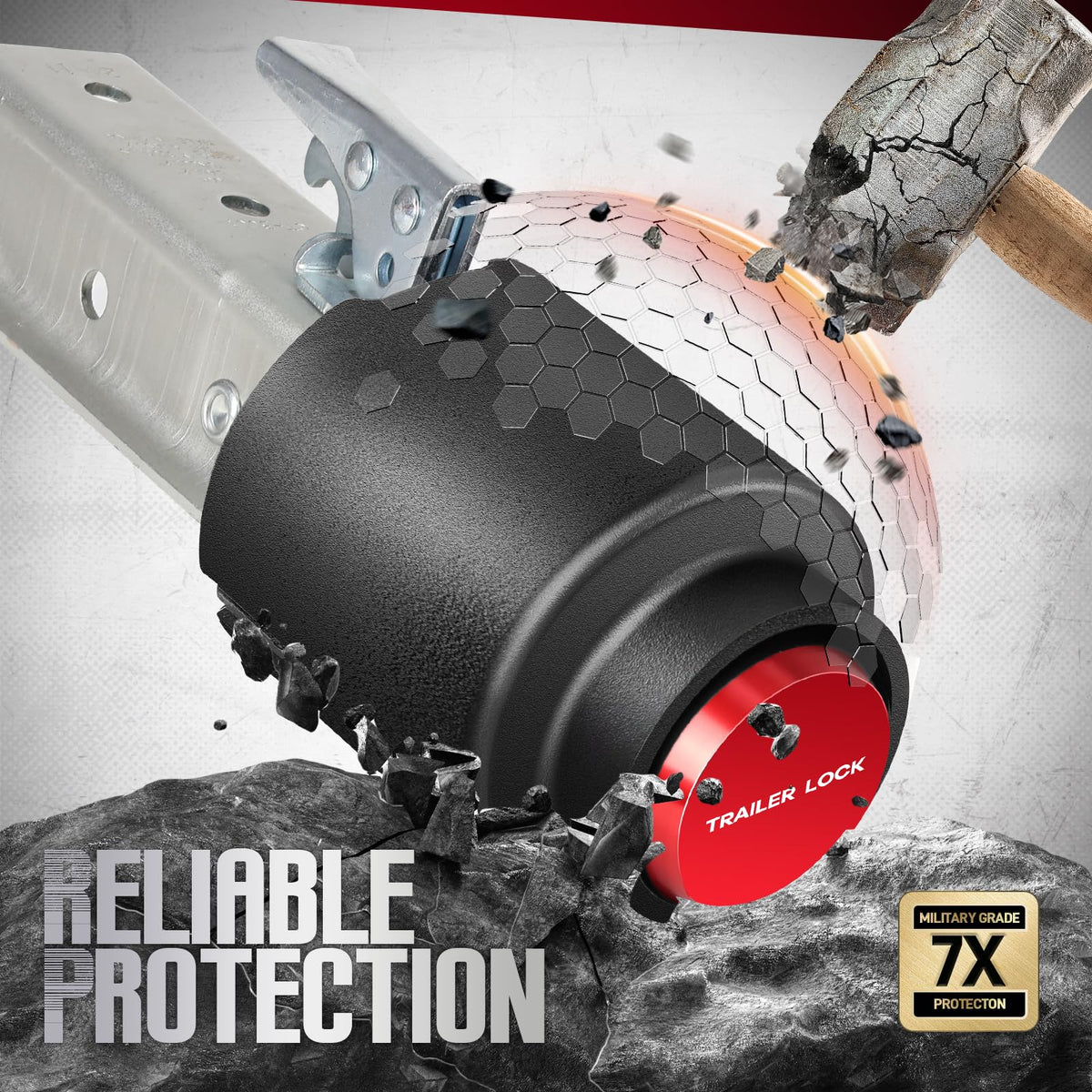 AUREOASIS powder-coated body close-up resisting rust for long-lasting protection