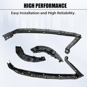 AUROLYNNE brackets installed behind headlight restoring alignment and secure fit