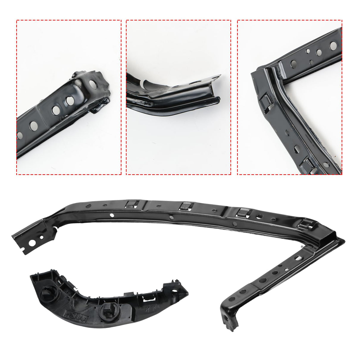 AUROLYNNE steel bracket close-up showing robust construction and long-term durability