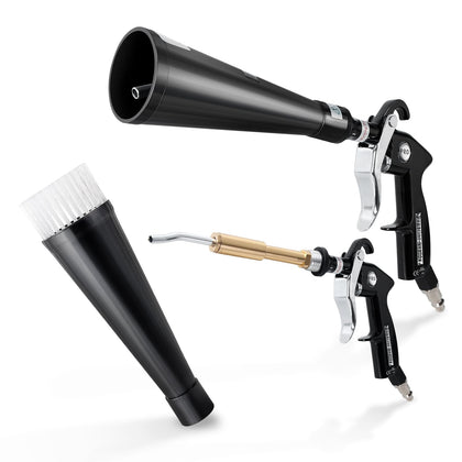 Aurorasters Tornado gun front view showing compact durable body and ergonomic handle